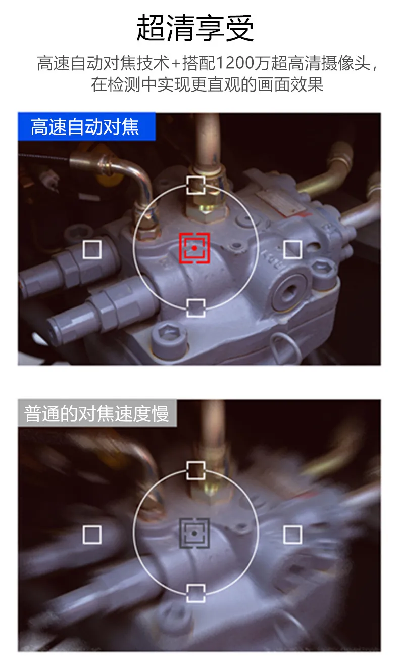 12MP 2448P 14.5mm Auto Focal 3x Zoom WIFI Endoscope Camera Inspection CMOS Borescope Digital Microscope For PCB Repairing Check