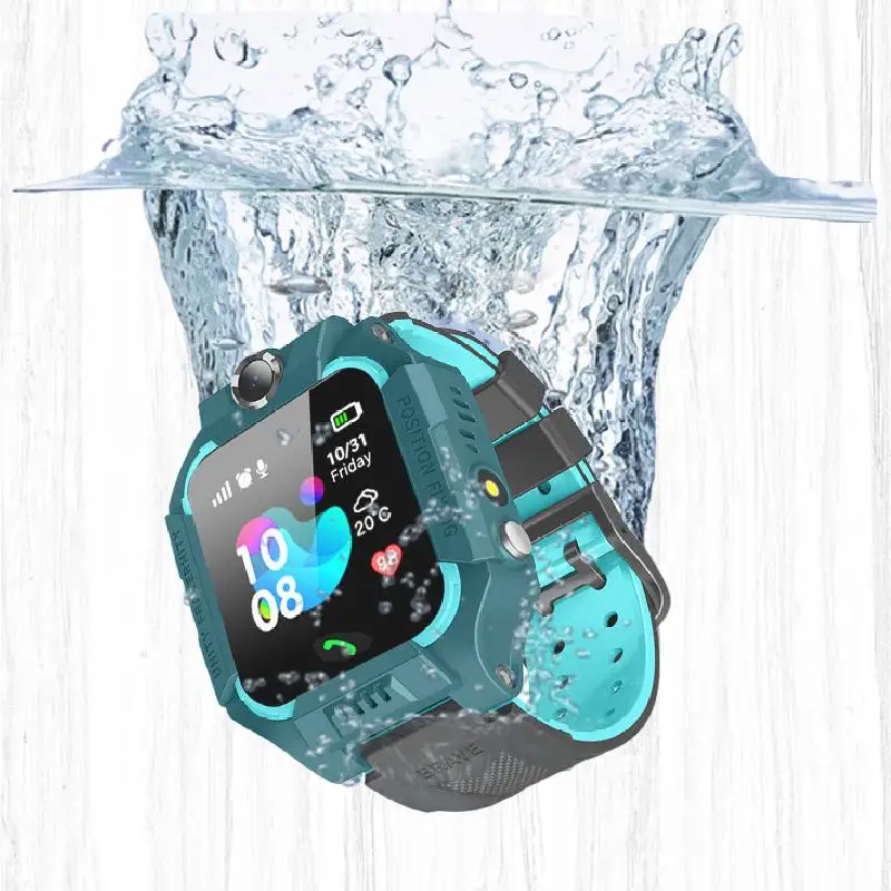 Q19 Children'S Smart Phone Watch With Micro Chat Waterproof Location Tracking Camera Gps Flashlight 6th Generation Z6