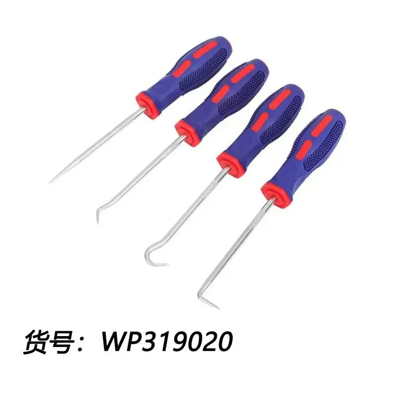 WORKPRO 4Pcs/set Car Auto Vehicle Oil Seal Screwdrivers Set O Ring Gasket Puller Remover Pick Hooks Multifunction Tools