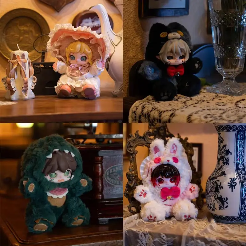 Auténtica Caja Sorpresa de Peluche de Vinilo de la Serie Antoo Lost Paradise, Muñeca Linda y Moderna, Hecha a Mano, Regalo Navideño