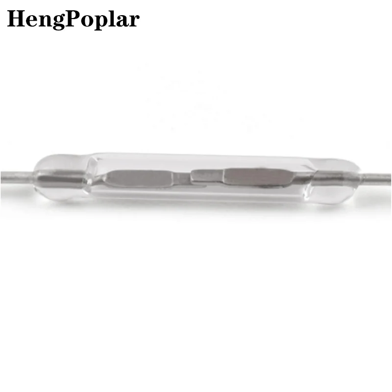 100pcs/lot Y213 Dry Reed Pipe Magnetic Control Switch 2*14 mm Normally Open Magnetic Induction Switch