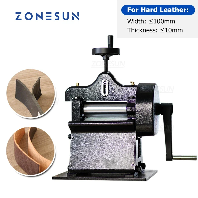 8116 Leather Paring Machine Manual Skiver Hand Leather Peel Tools Vegetable Tanned Leather Splitter Max 10cm Width