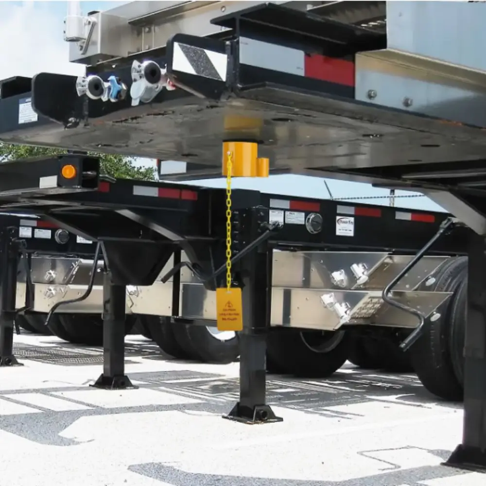 

Усиленный противоугонный цилиндрический замок для шарниров прицепа с защитным кольцом, многофункциональный замок для шарниров прицепа