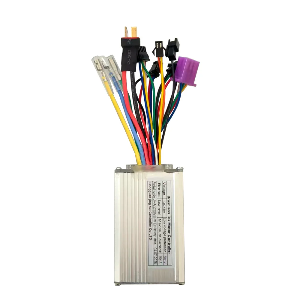 

E-bike Brushless Motor Controller JH4AZ5523DZBL-W 48V 15A for Electric Scooters Fat Bike MTB Accessories Speed Controller