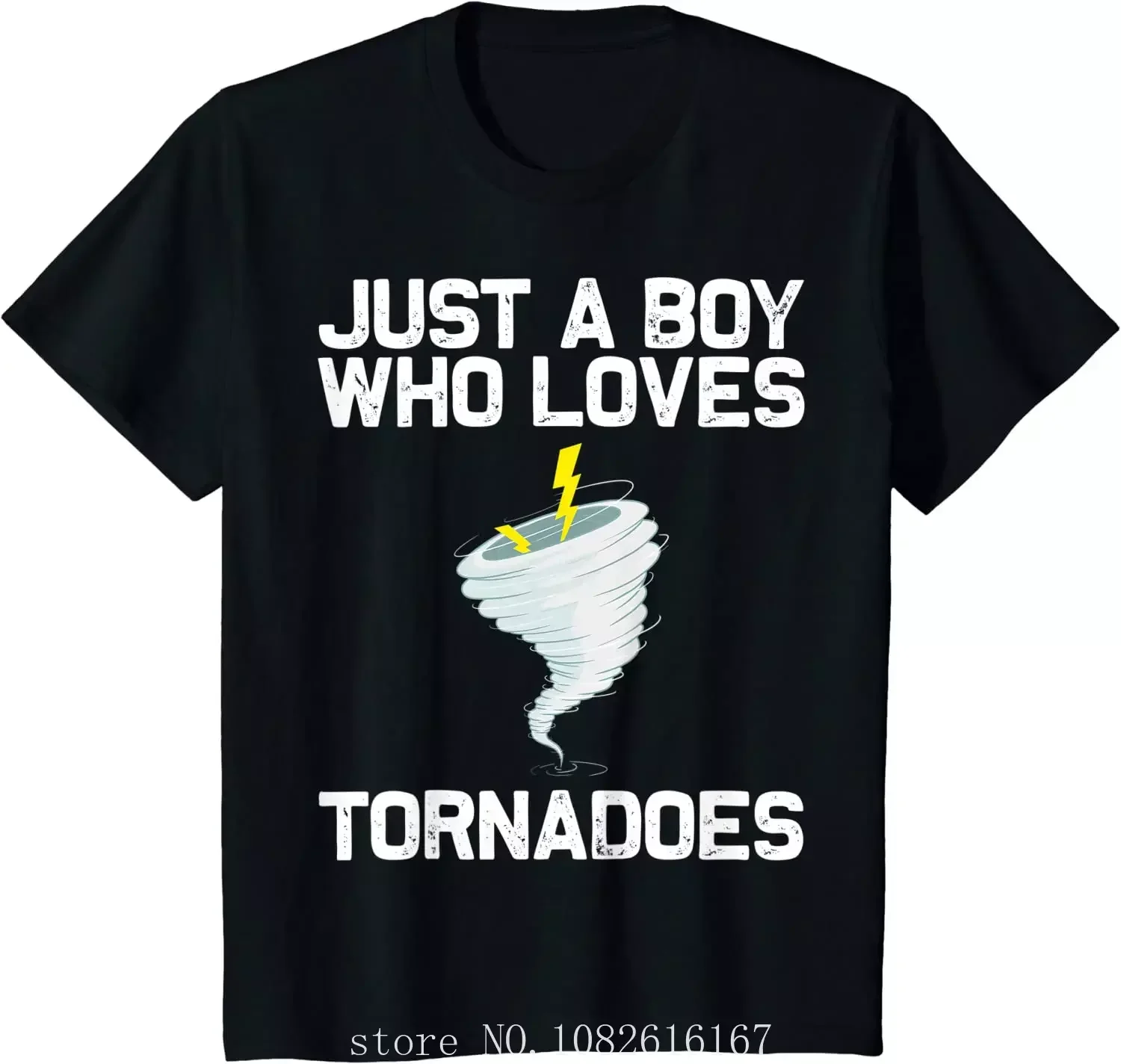 Casual Cotton Daily Four Seasons Funny Tornado Gift for Boys Kids Hurricane Weather Chaser Men T-Shirt Oversized T Shirt redtube