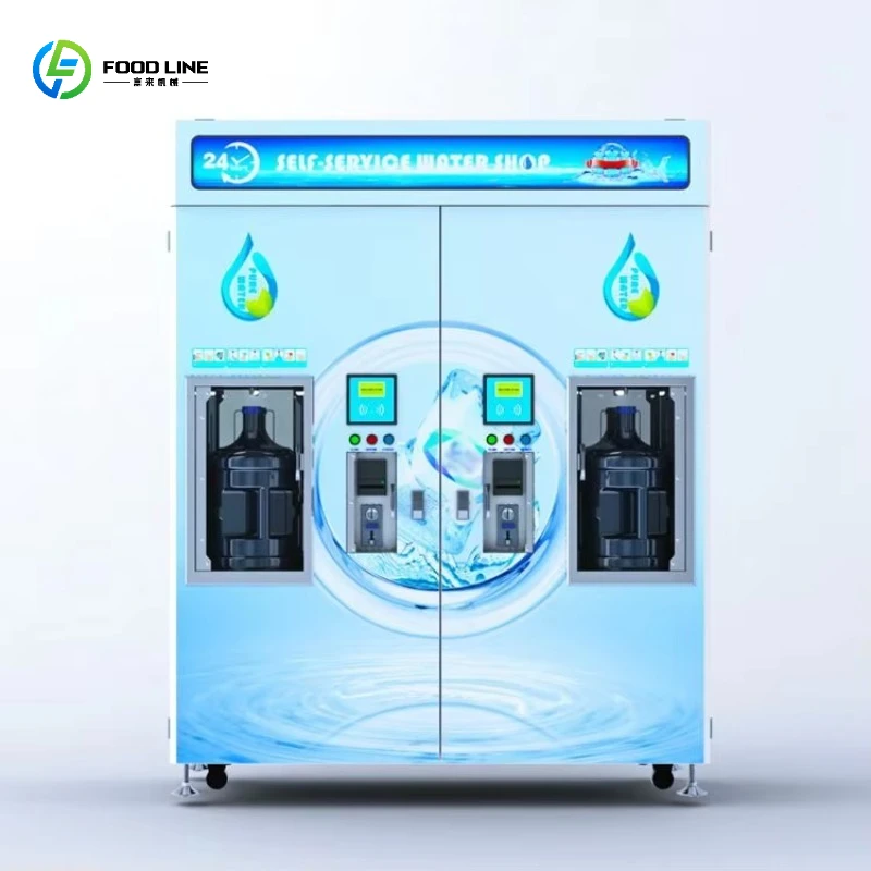 

Автоматический коммерческий аппарат для продажи очищенной воды с двумя функциями, настраиваемый под заказ