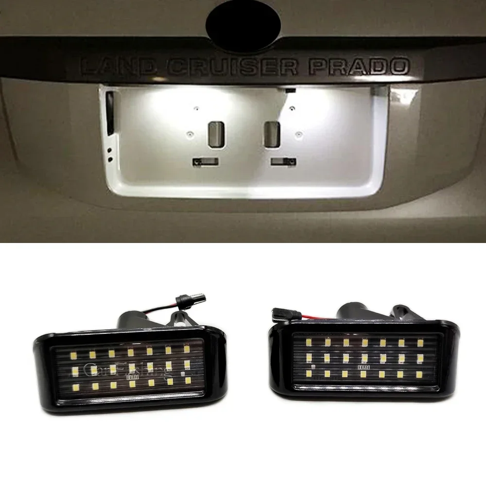 

New！ Error Free LED License number Plate Lights For Peugeot Expert Ranch Citroen Dispatch Jumpy Spacetourer For Opel Vivaro C Za