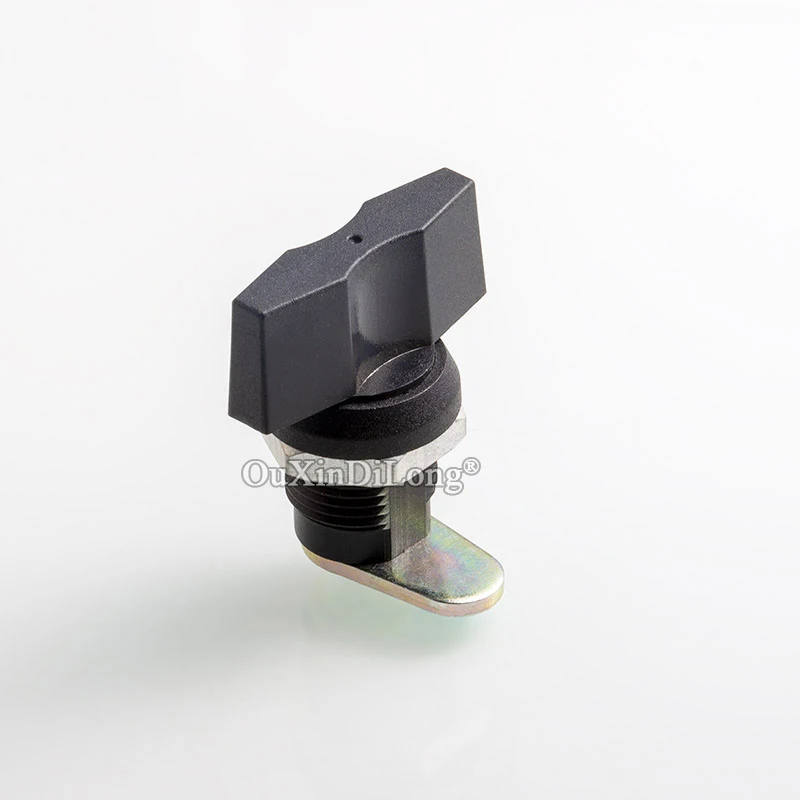 

HOT 10PCS Black Industrial Equipment Cabinet Locks Distribution Box Locks Switch Electric Cabinet Door Locks Turn Tongue Locks