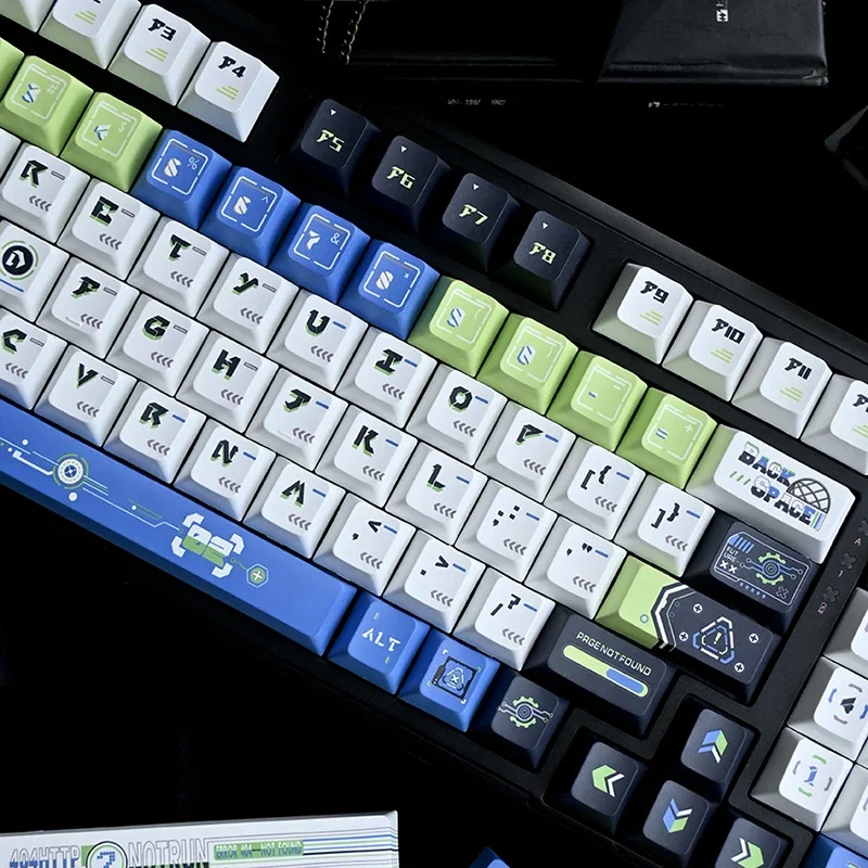 404 codice PBT keycap wooting60he Succubus 87 copritastiera personalizzazione personalizzata altezza originale