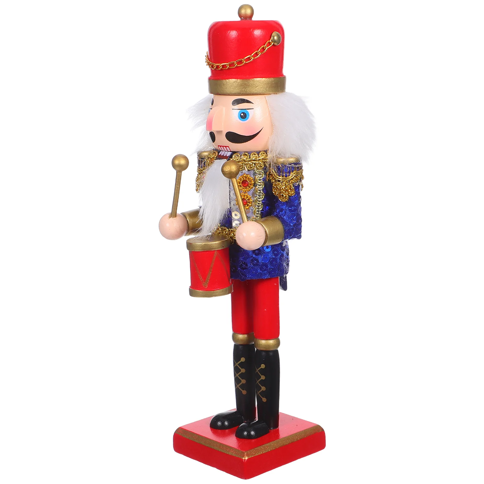 

Christmas Nutcracker Wooden Soldier Figure 25Cm Classic Xmas Table Decoration Holiday Nutcracker Decoration Xmas Puppet Ornament