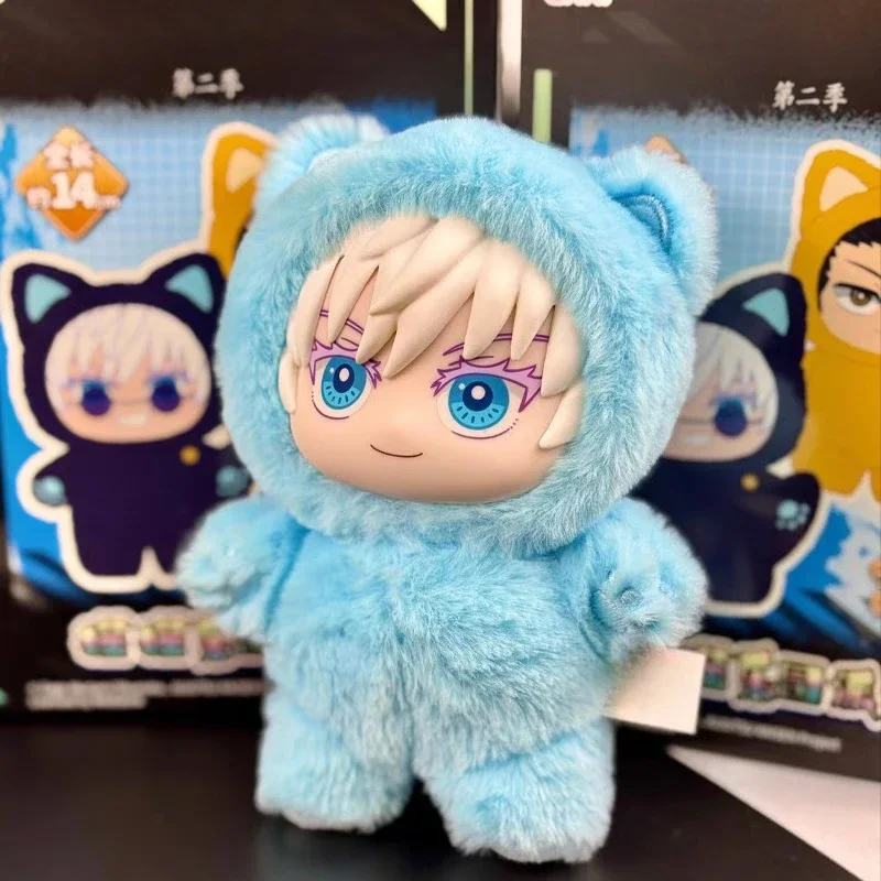 2025 حار عيد الميلاد Gif Jujutsu Kaisen Gojo Satoru أفخم دمية-القط بارك حفلة قلادة حقيبة لعبة هدية دمية لعبة هدايا الحفلات!