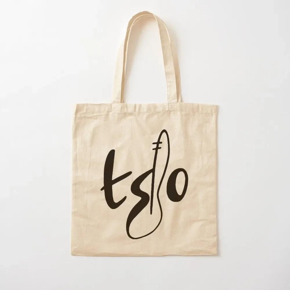 

TSO logo black Tote Bag Handbags university shopper bag hand bag ladies shoping