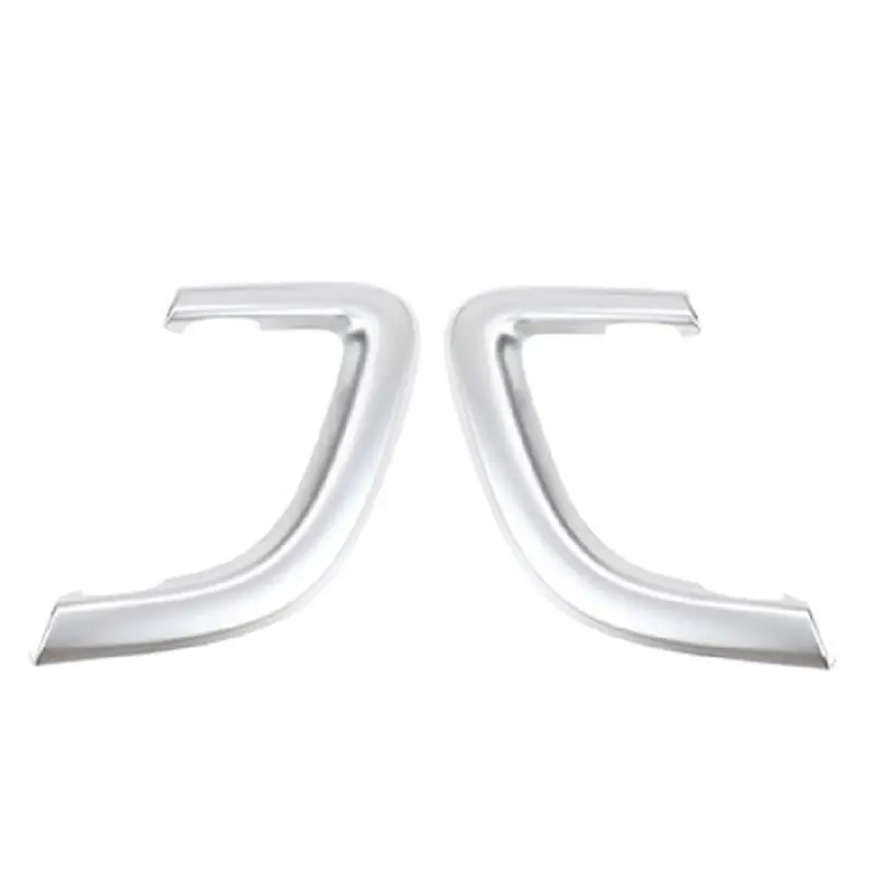 

Автомобильная серебряная внутренняя дверная панель, ручка, накладка, рамка, детали для внутреннего украшения для Land Rover Discovery 2015-2019-A74F