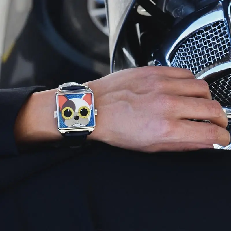 นาฬิกาคู่รัก Happie Watch นาฬิกาผู้ชายสไตล์ธุรกิจ นาฬิกาแฟชั่นแบบอนาล็อก นาฬิกาควอตซ์ผู้หญิง