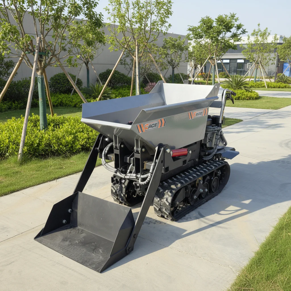 

Customize RC Crawler Mini Dumper 1000kg Heavy Duty Tracked Dump Vehicle