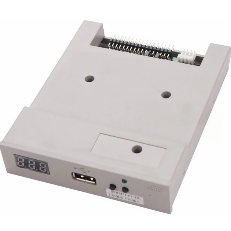 

GOTEK SFRM72-FU-DL 3.5" Floppy Disk Drive To USB FAT32 Emulator Simulation 720KB Floppy Drive for Electronic Organ