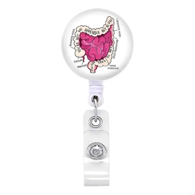 Work Card Clip Doctor Nurse Name Card Display Staff Card Badge Holder