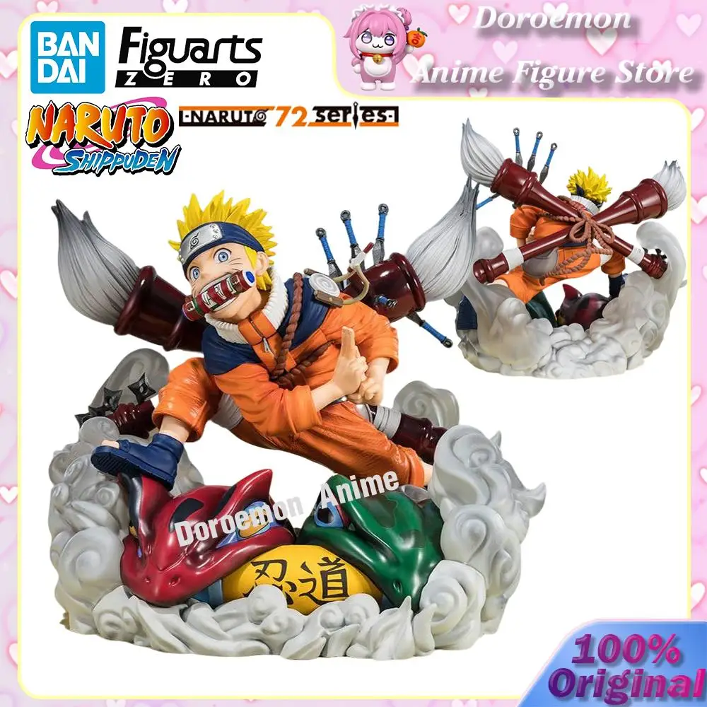 

In Stock Original Bandai Figuarts Zero Naruto Comic 72 Series Uzumaki Naruto 19Cm Comic Anime Table Decoration Figures Gifts