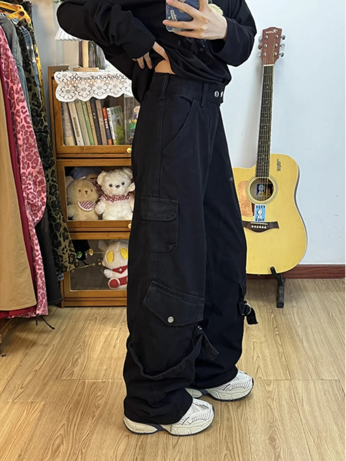 

Мужские рабочие джинсы из денима, осенне-зимние, прямого кроя, для активного отдыха, походов и альпинизма, большие размеры, модные