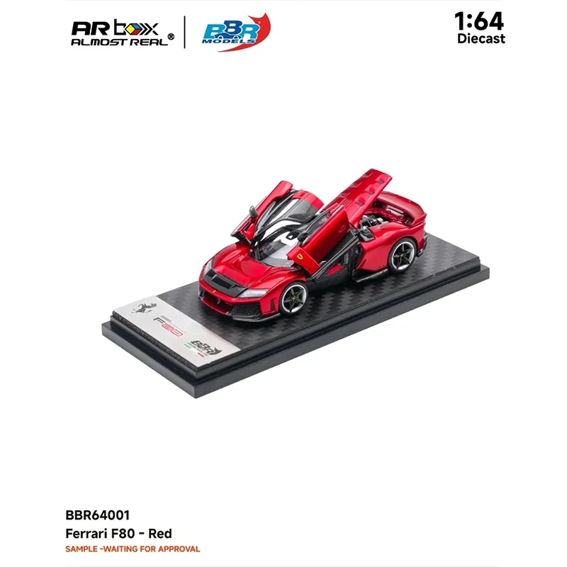AR x BBR 1/64 フェラーリ F80 In Stock Ar Box Bbr 1:64 2026 Hec F80 Alloy Car Model Die-Casting