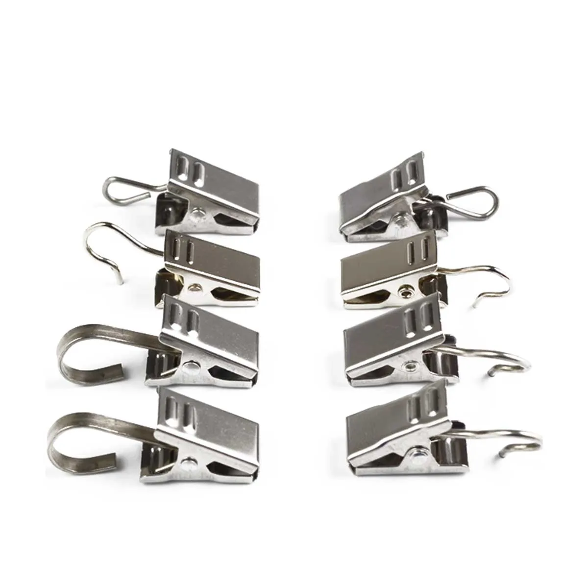 Stainless Steel Curtain Clip Buckle Ring Hanging Ring Hook Accessories