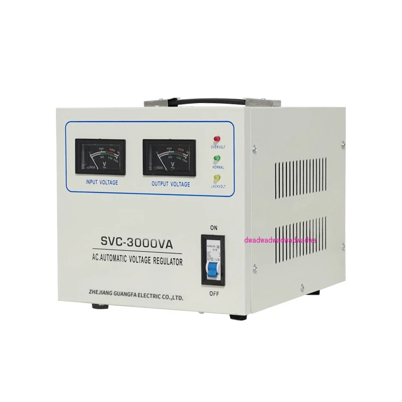 Single-phase AC regulator SVC-3000VA household automatic 110V