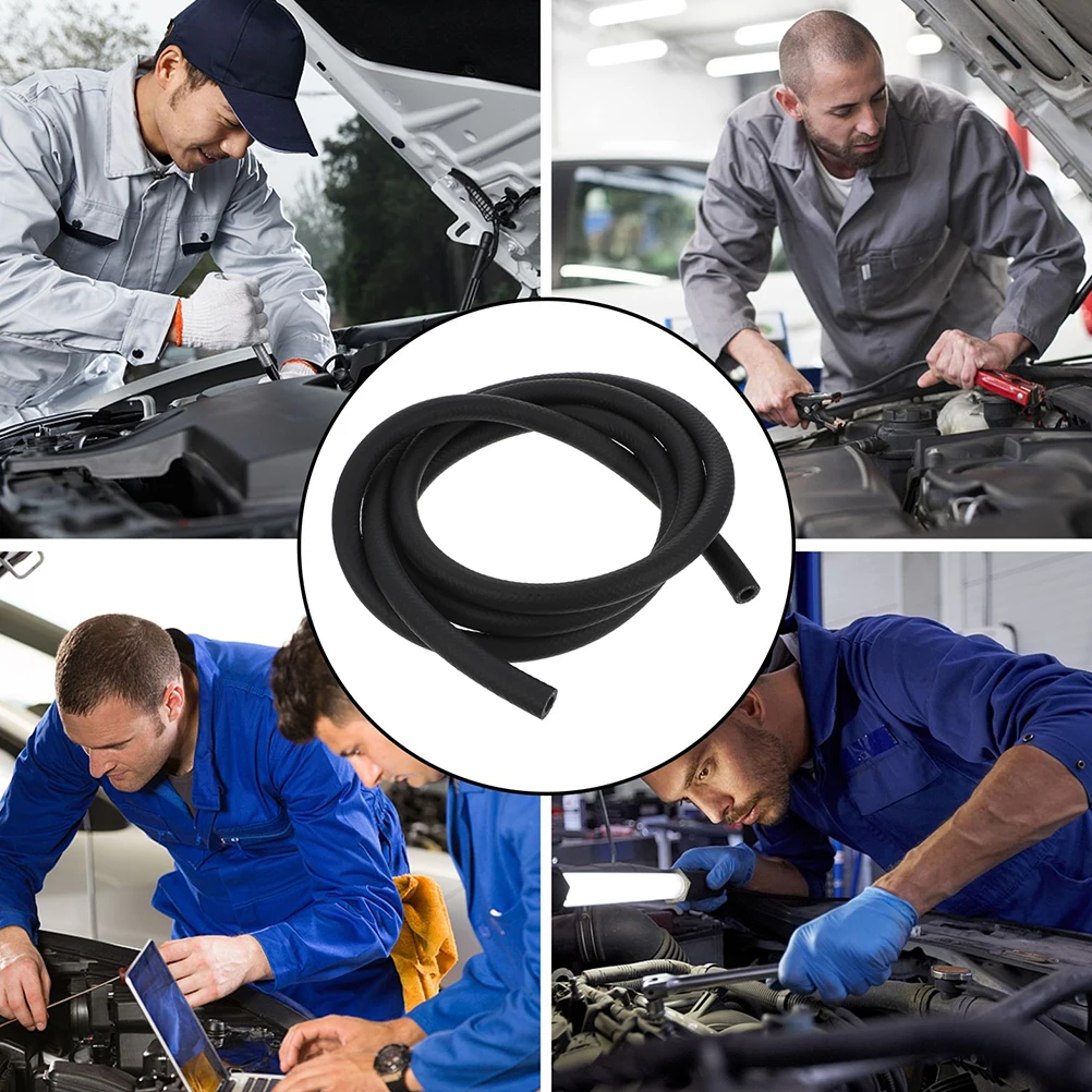 

1Pc Nitrile Rubber Hose High Toughness Oil Return Pipe Car Motorcycle Oil Tube Practical