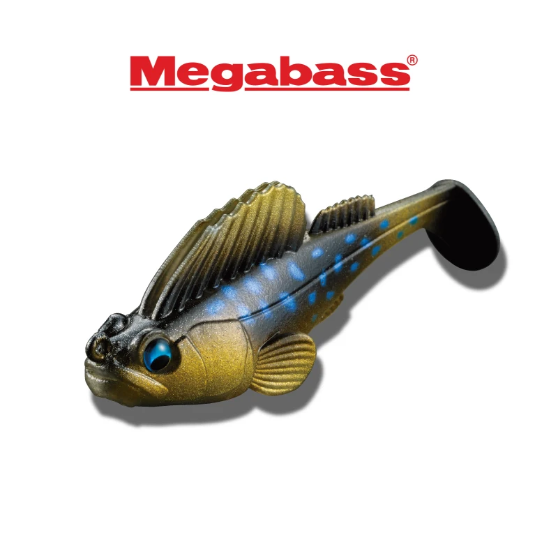 Japan imported MEGABASS fake bait jumping fish bag lead fish mandarin fish perch bait fresh water sea fishing bait.