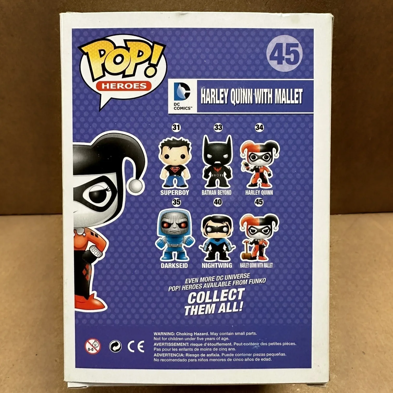 Harley Quinn with Mallet(Classic)45 Figures DC Comics Batman and Harley Quinn Funko Pop Limited Edition Collect Model Toy Gift - Image 4