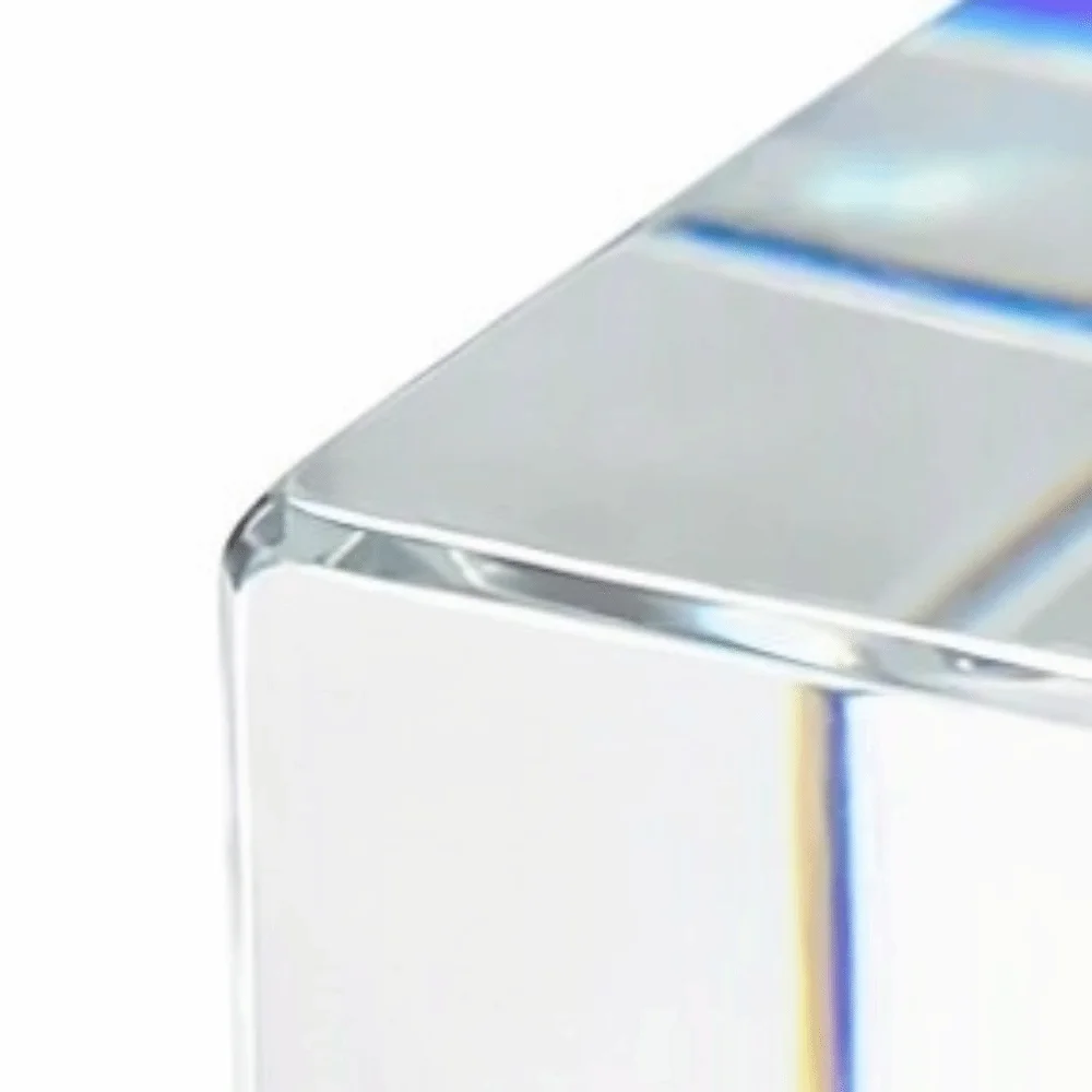 Optical Artificial Crystal Optical Glass Prism Cube 15x15mm Optical Glass RGB Dispersion Cube Mini Crystal Prism Photo Prop