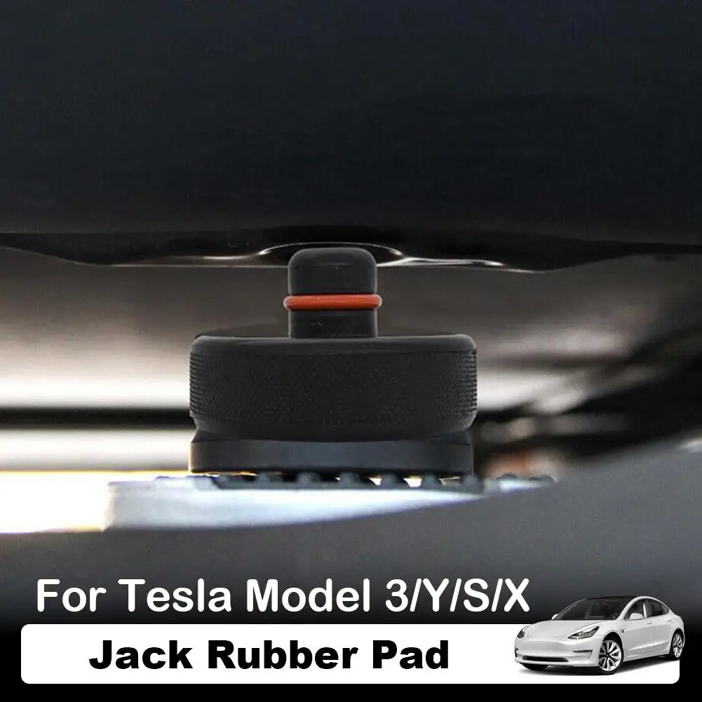 

Для Tesla резиновый домкрат подъемная накладка точечный адаптер для Tesla Model Y Model S Model X автомобильные аксессуары E1D4