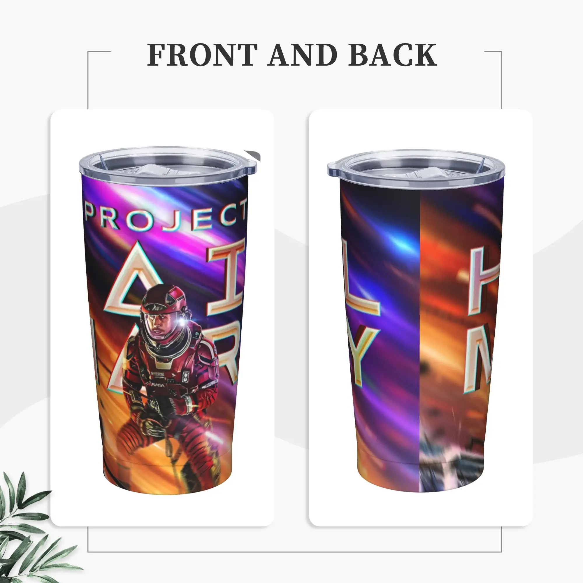Project Hail Mary 2026 Tumbler Vacuum Insulated Rockys Alien Thermal Cup Vacuum Flask Double Wall Mugs Hot Cold Drink, 20oz