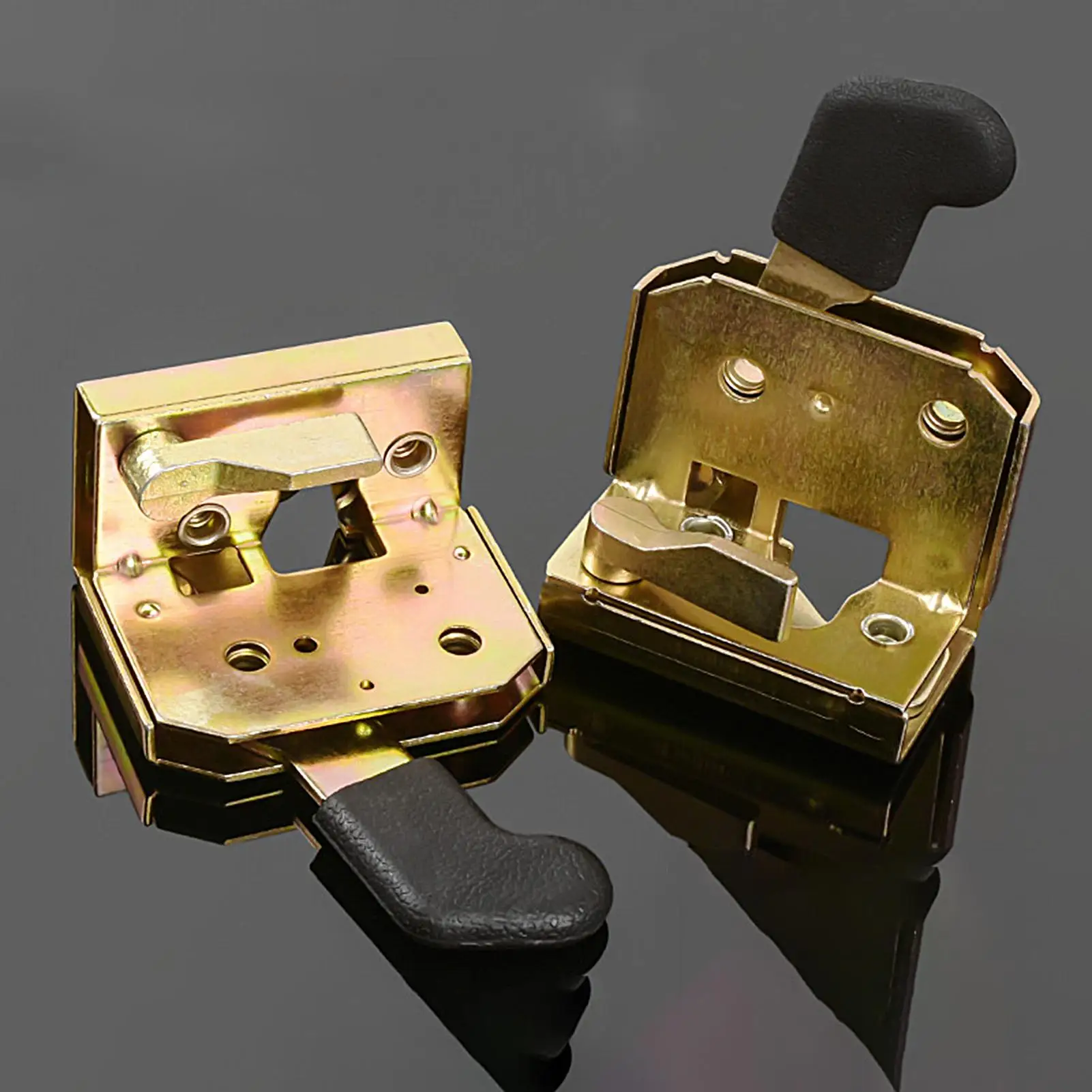Griffschloss-Set für Gabelstapler / Traktor Türgriff-Schloss Lader-Türschlösser Metall-Türbeschläge Ersatz Sicherheits-Türgriffe – Detail 4