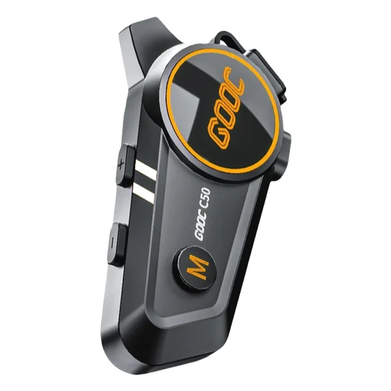 Słuchawki motocyklowe 3D Surround Heavy Bass, stereofoniczne, Bluetooth, zestaw głośnomówiący, wodoodporność IPX7, z trójkolorowym oświetleniem ambientowym. — 2
