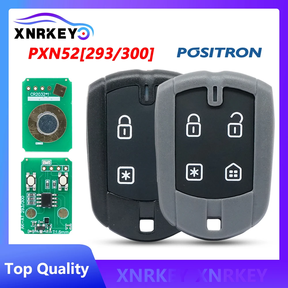 

XNRKEY For Brazil Positron Flex (PXN52) Alarm System, Remote Key - Double Program (293/300) AKBPCP126AT / AKBPCP152AT