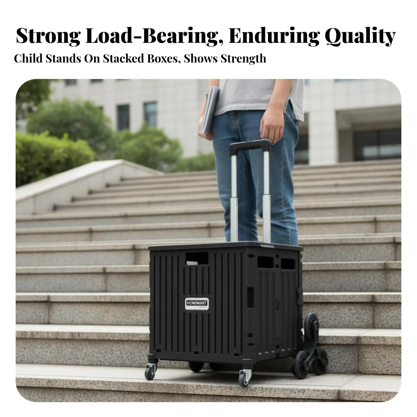 

Складная тележка-ящик на 65 л: компактная, универсальная, для студентов, туристов и кемпинга