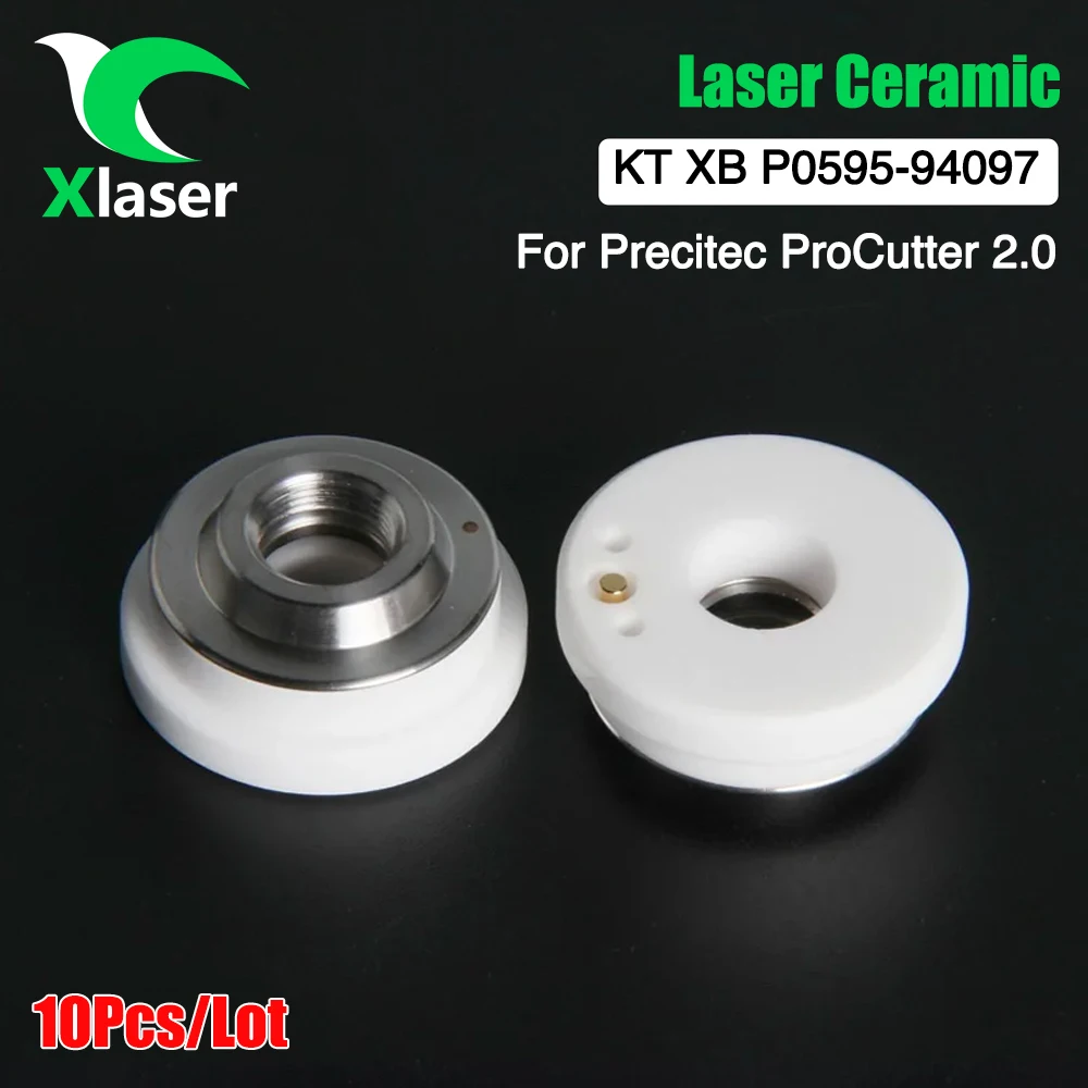 

XLaser 10Pcs/Lot Laser Ceramic Nozzle Holder Dia.31mm M11 Thread KT XB P0595-94097 for Precitec ProCutter 2.0 Laser Cutting Head