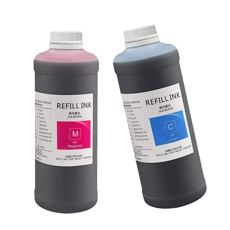 1000ML Pigment Ink Compatible for HP 70 Ink Cartridge Compatible for HP Designjet Z3100 Z3200 Z5200 Z2100 Z5400 Plotter Printer