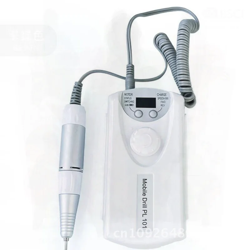 Broyeur à ongles professionnel, outil de polissage de manucure pour Salon de manucure, Rechargeable, pour l'élimination des peaux mortes, petits soins ménagers des ongles