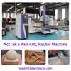 가구 만들기 AccTek 5 축 Cnc 라우터 4 축 1325 2030 3D Cnc 나무 조각 기계 조각 된 주방 캐비닛 도어 3
