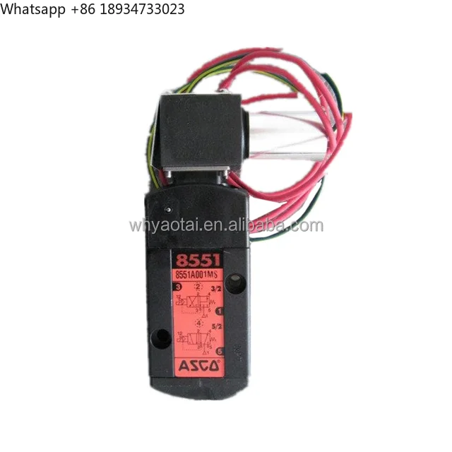 ASCO High Quality Pneumatic Solenoid Valve 52000004 52000005 24VDC 52100005 24VDC 52000380 18900001 230/50