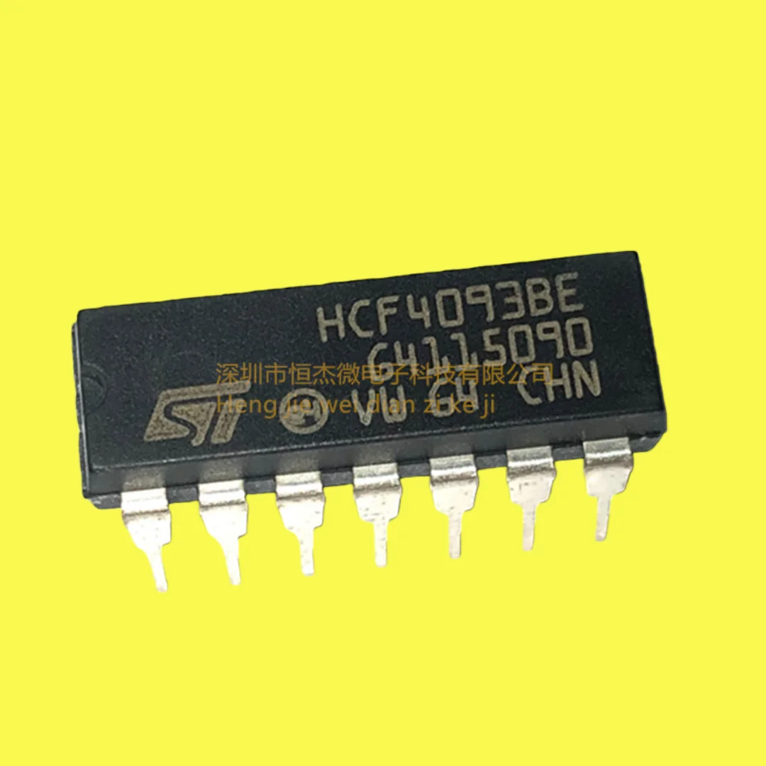 5PCS/새로 수입된 오리지널 HCF4093BE HCF4093BEY 인라인 트리거 DIP-14