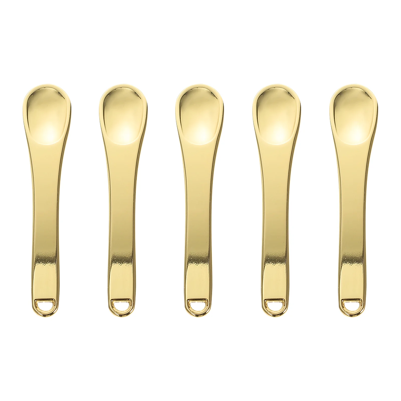 

5 PCS Face Cream Scoop Portable Makeup Spoons Lids Dig Scoops Environmental Protection Zinc Alloy Baby Headband