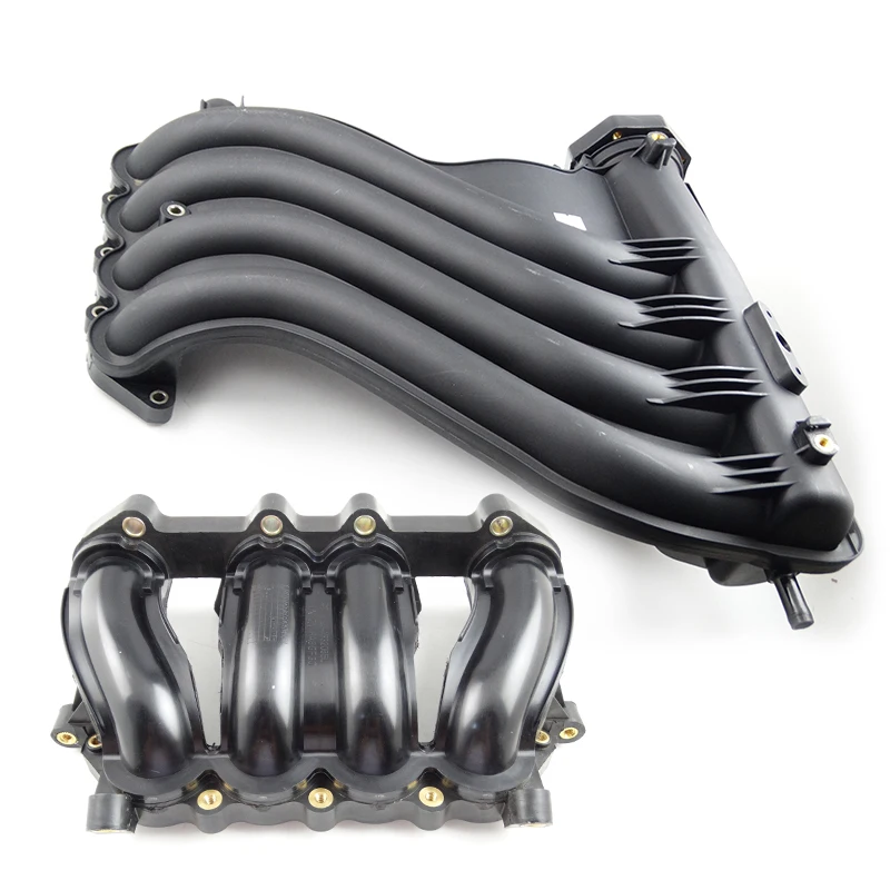 Hot Sale Aftermarket Aluminum Intake Manifold for  Models with M50 M52 M54 N54 Engines Black OEM 06L133201 New Condition