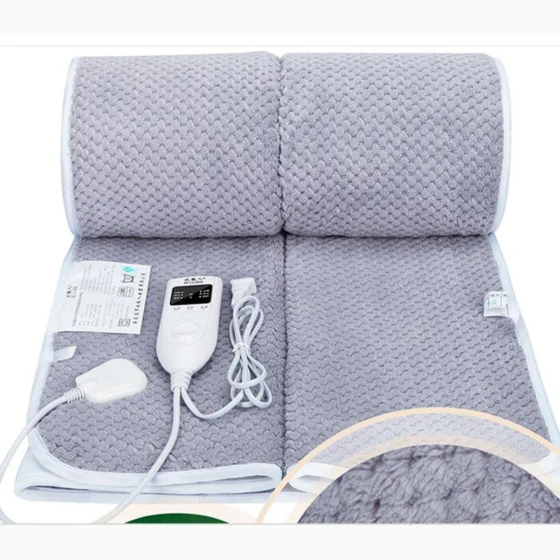 

220V electric blanket double control temperature intelligent timing three safety electric mattress winter heating pad