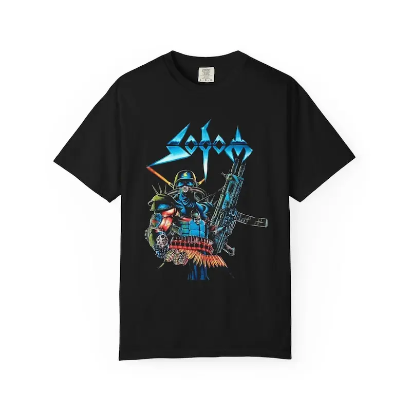 Sodom Thrash Metal Soldier T-shirt Unisex