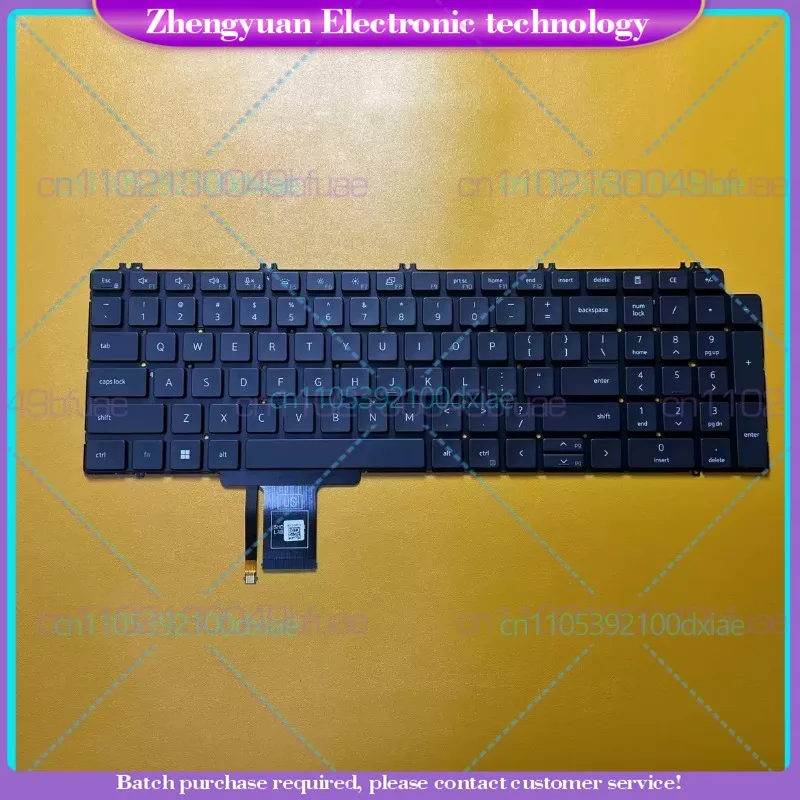 

Новая клавиатура с подсветкой для Dell Precision7550 7560 7750 7760, артикул: 0713DM