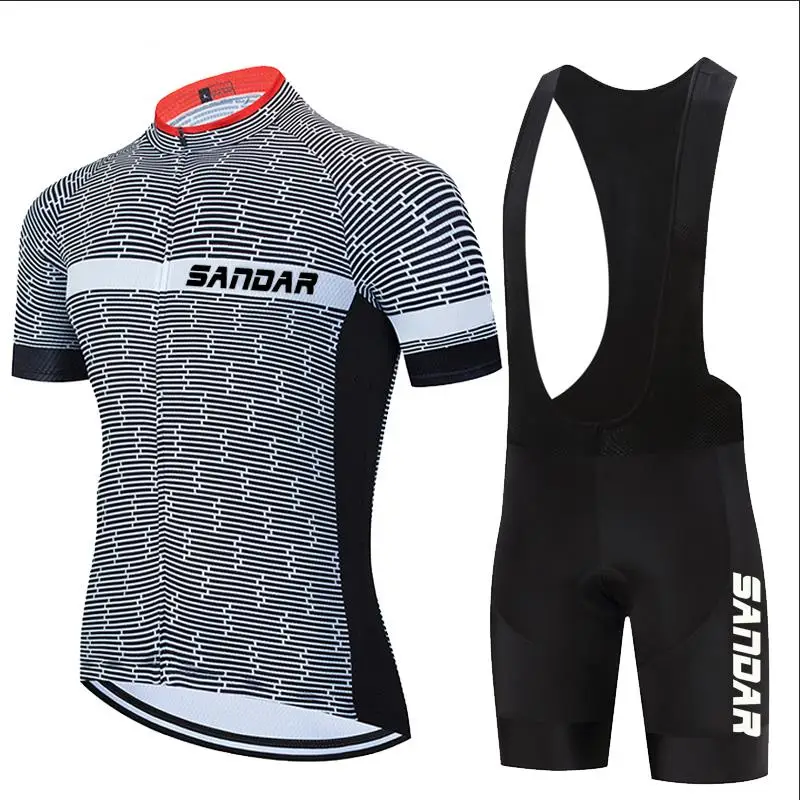 طقم جيرسي لركوب الدراجات 2025 طقم ركوب الدراجات للرجال صيفي للرياضة الخارجية ملابس ركوب الدراجات الجبلية ملابس ركوب الدراجات قابلة للتنفس