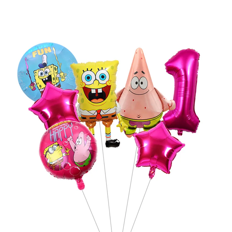 Niedlicher SpongeBob-Themen-Partykerzen-Geburtstagstorten-Topper für Kinderfeier-Dekoration – Detail 10