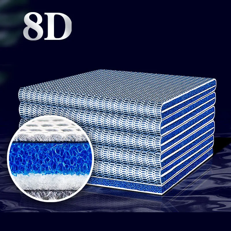 Aquarium 8D Sponge Fish Pond Tank Filter C…